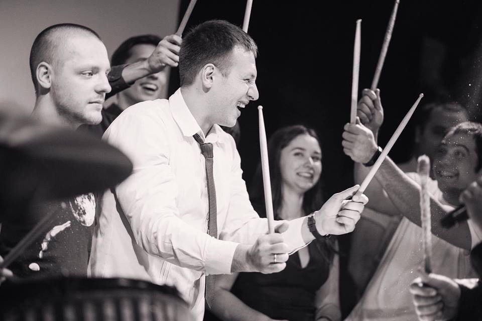 Drum Team Building and Drum Circle for Teams of 10 to 500